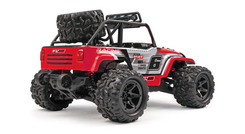 RC Geeks | RCG Racing 18-Series 1/18 Brushed Desert Truck - Red