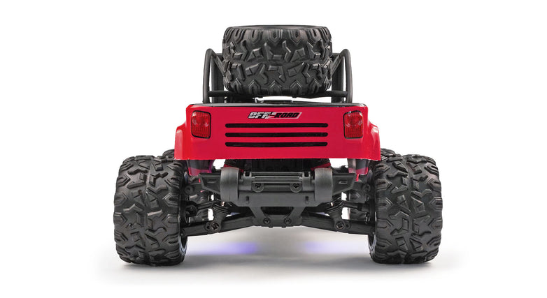 RC Geeks | RCG Racing 18-Series 1/18 Brushed Desert Truck - Red