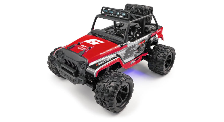 RC Geeks | RCG Racing 18-Series 1/18 Brushed Desert Truck - Red
