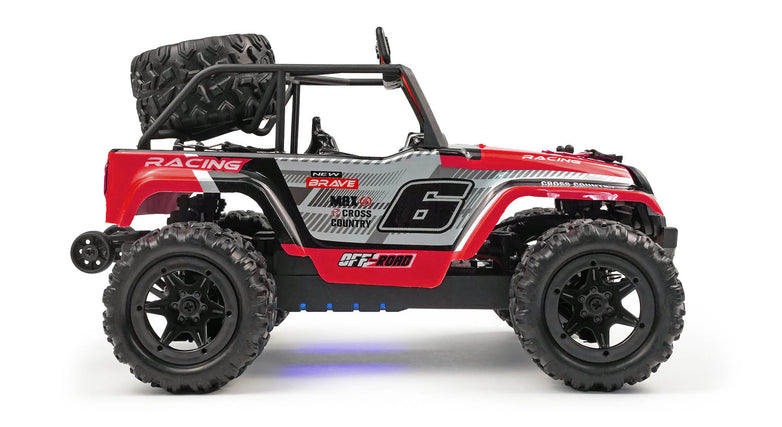 RC Geeks | RCG Racing 18-Series 1/18 Brushed Desert Truck - Red