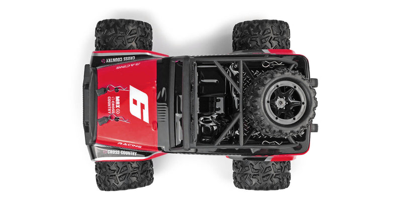 RC Geeks | RCG Racing 18-Series 1/18 Brushed Desert Truck - Red
