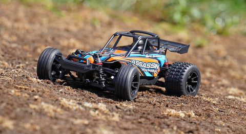RCG Racing 18-Series 1/18 Brushed Sand Buggy - Orange slide 1