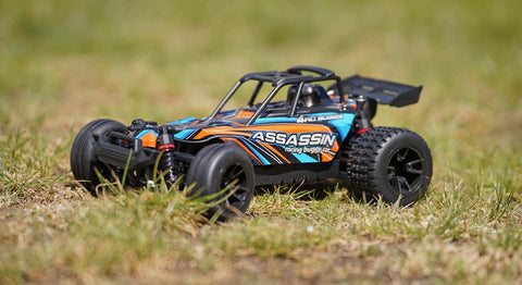 RCG Racing 18-Series 1/18 Brushed Sand Buggy - Orange slide 2