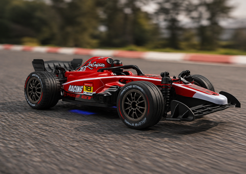 RCG Racing 9009E 1/14 F1 Race Car - Red slide 2