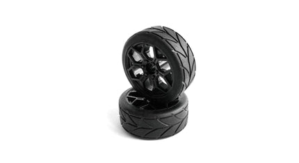 RCG Racing DC 1/18 Touring Car Wheels (Non-drift) Rear (2pcs)