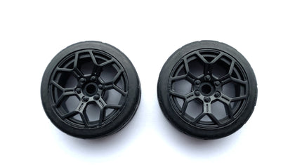 RC Geeks | RCG Racing DC 1/18 Touring Car Wheels (Non-drift) Front (2pcs)