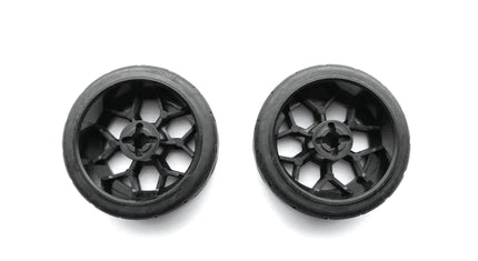 RCG Racing DC 1/18 Touring Car Wheels (Non-drift) Rear (2pcs)