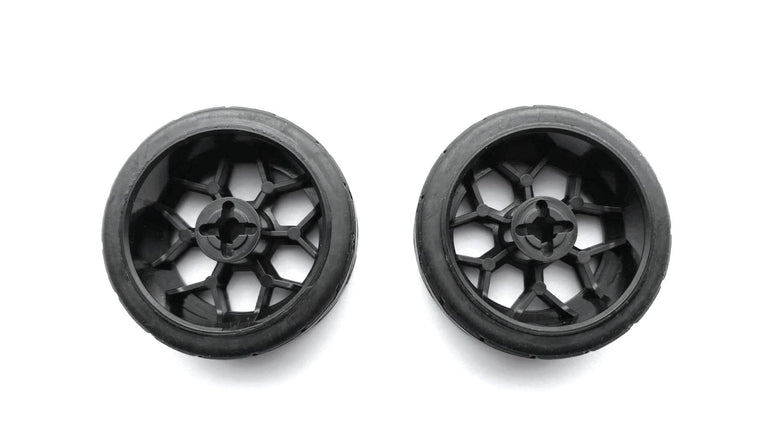 RCG Racing DC 1/18 Touring Car Wheels (Non-drift) Rear (2pcs)