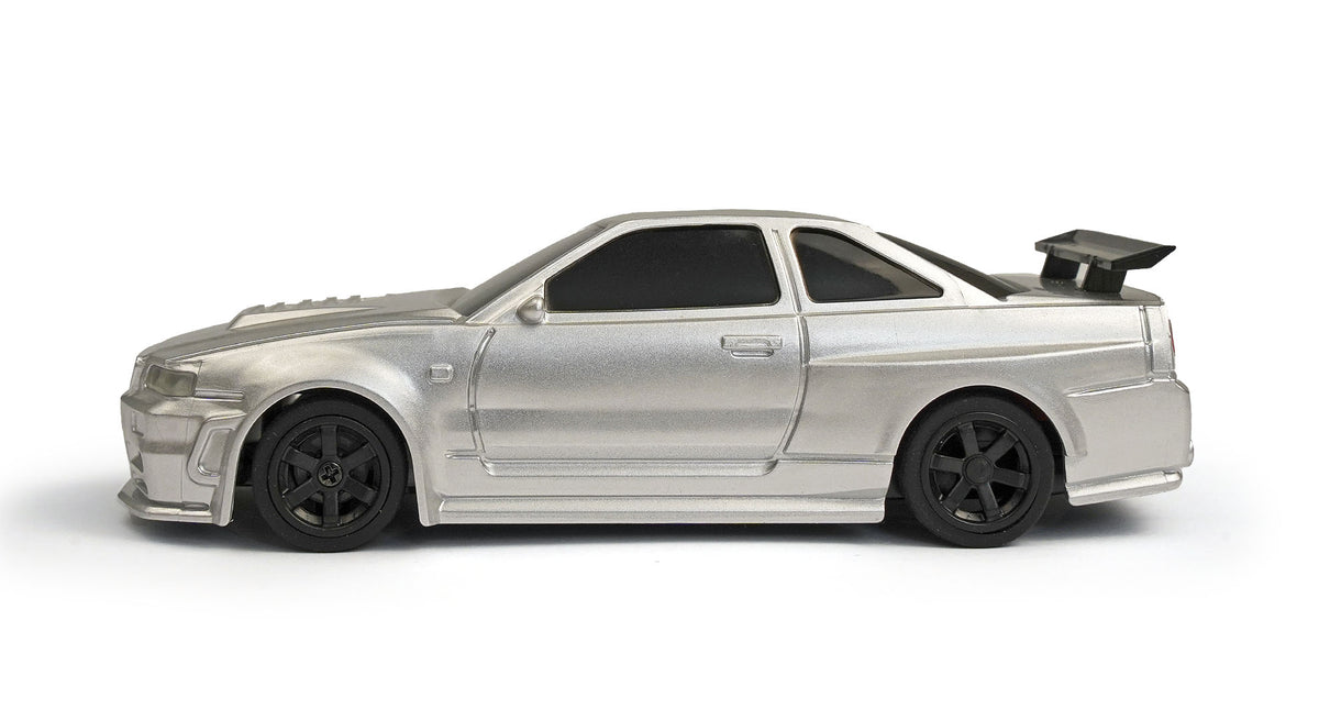 RCG Racing Micro DC 1/43 Drift Car - Touring Silver