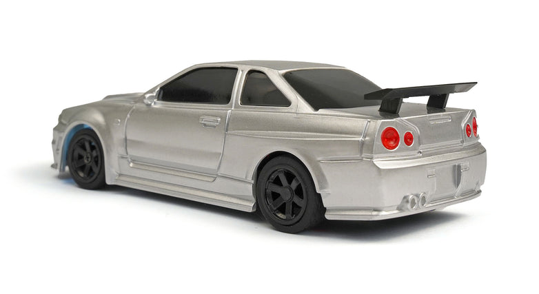 RC Geeks | RCG Racing Micro DC 1/43 Drift Car - Touring Silver