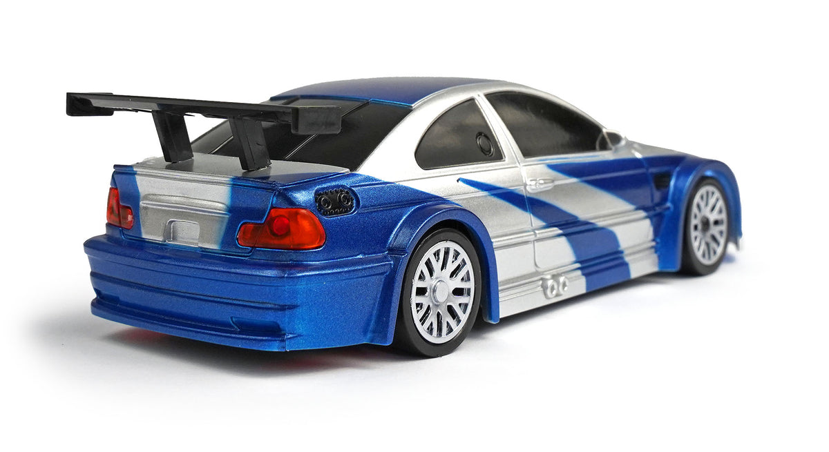 RCG Racing Micro DC 1/43 Drift Car - Street Blue/Silver