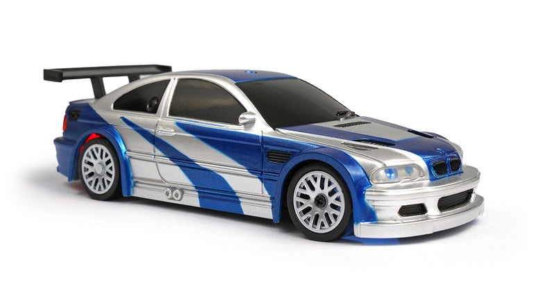 RC Geeks | RCG Racing Micro DC 1/43 Drift Car - Street Blue/Silver