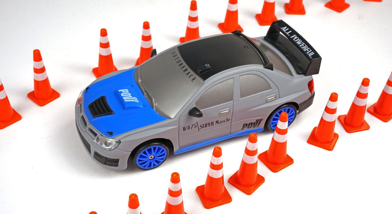 RCG Racing Mini Drift Cones 4.5cm x 2cm (50pcs)