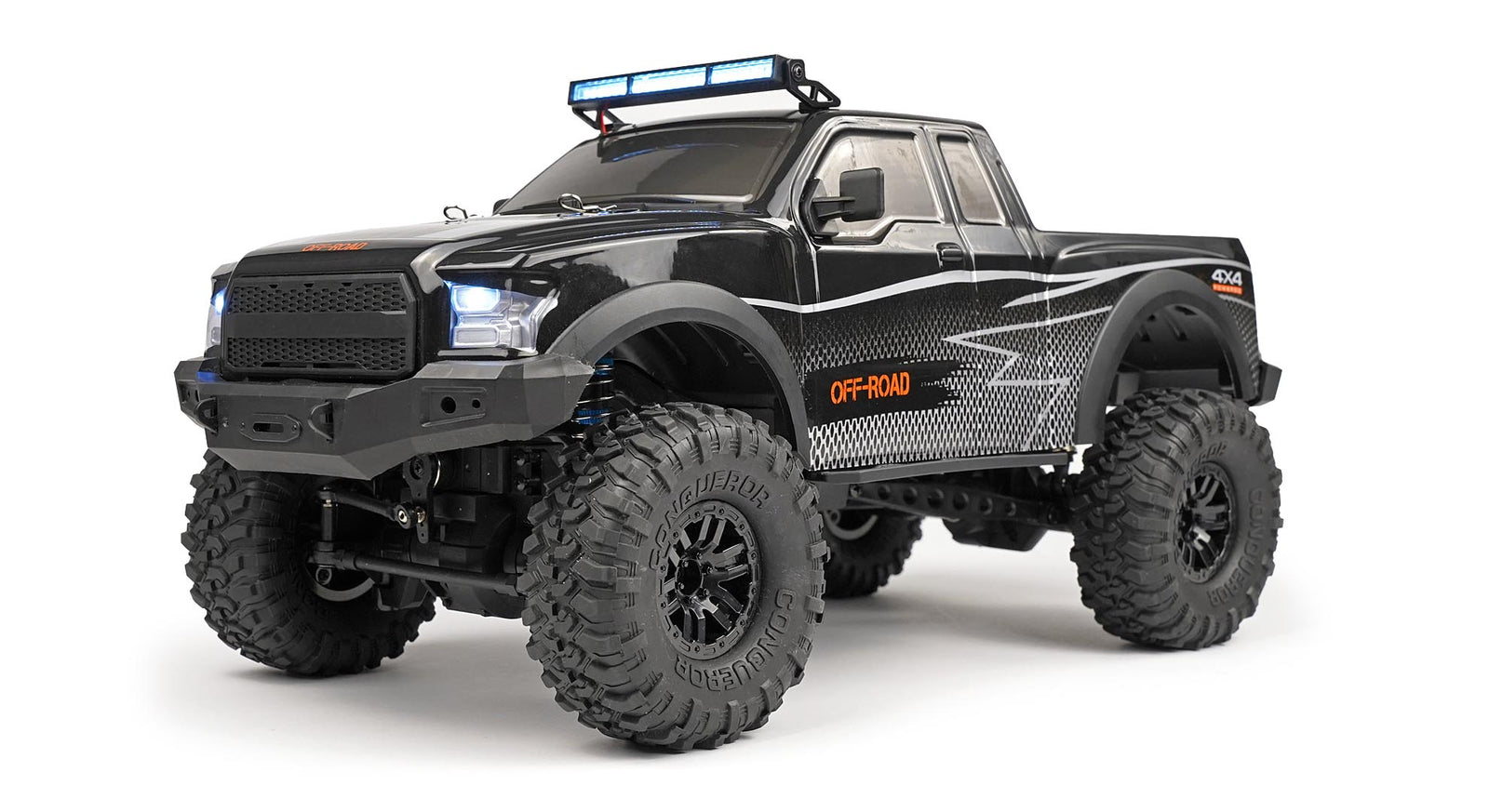 Rc Racing 4x4 RCG Racing CT 1/10 4x4 Crawler Truck - Black