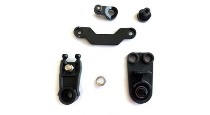 RC Geeks | RCG Racing DC 1/18 Servo Plate, Saver and Steering Plates