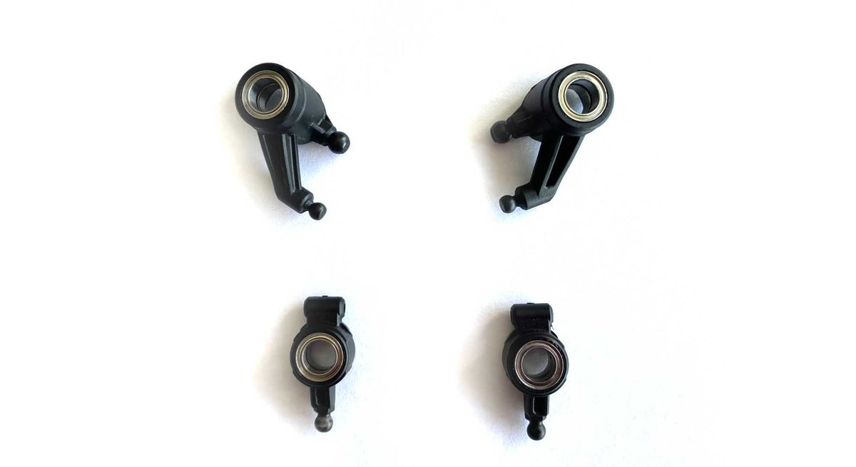 RCG Racing DC 1/18 Steering Hubs & Rear Hubs