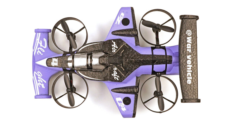 RCG Racing CZ04 Mini Drone Car - Purple