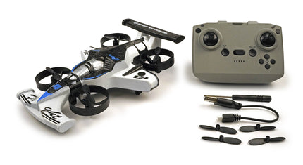 RCG Racing CZ04 Mini Drone Car - White