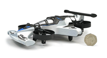 RCG Racing CZ04 Mini Drone Car - White