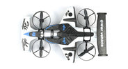 RCG Racing CZ04 Mini Drone Car - White
