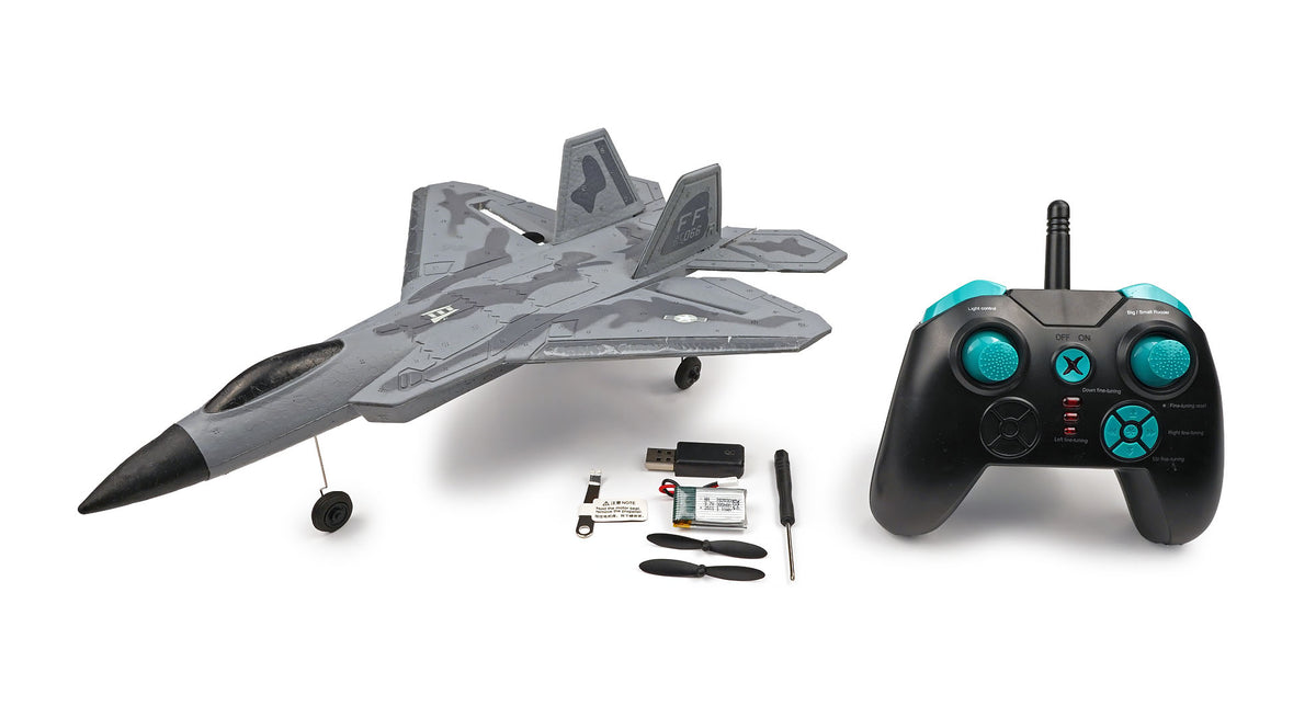 Jet Racer Rc RCG Racing F-22 Raptor Jet 3ch RC Plane