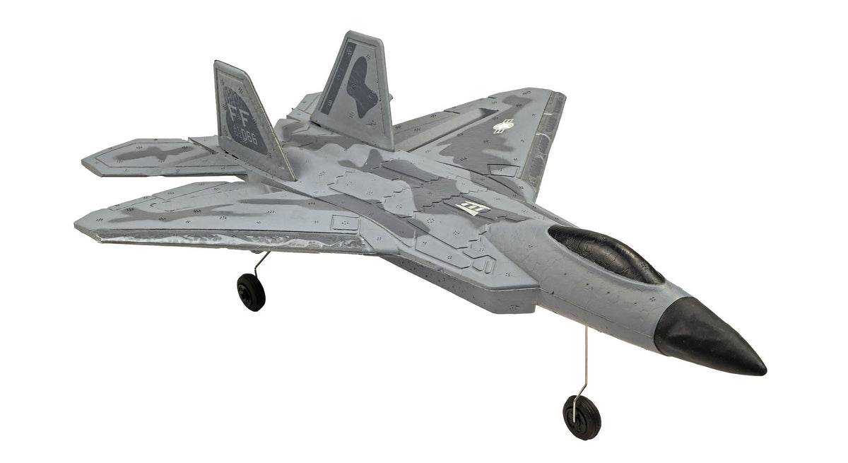Plane With Raptor Legs RCG Racing F-22 Raptor Jet 3ch RC Plane