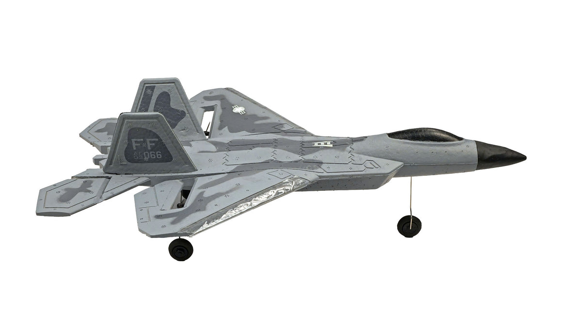 Plane With Raptor Legs RCG Racing F-22 Raptor Jet 3ch RC Plane