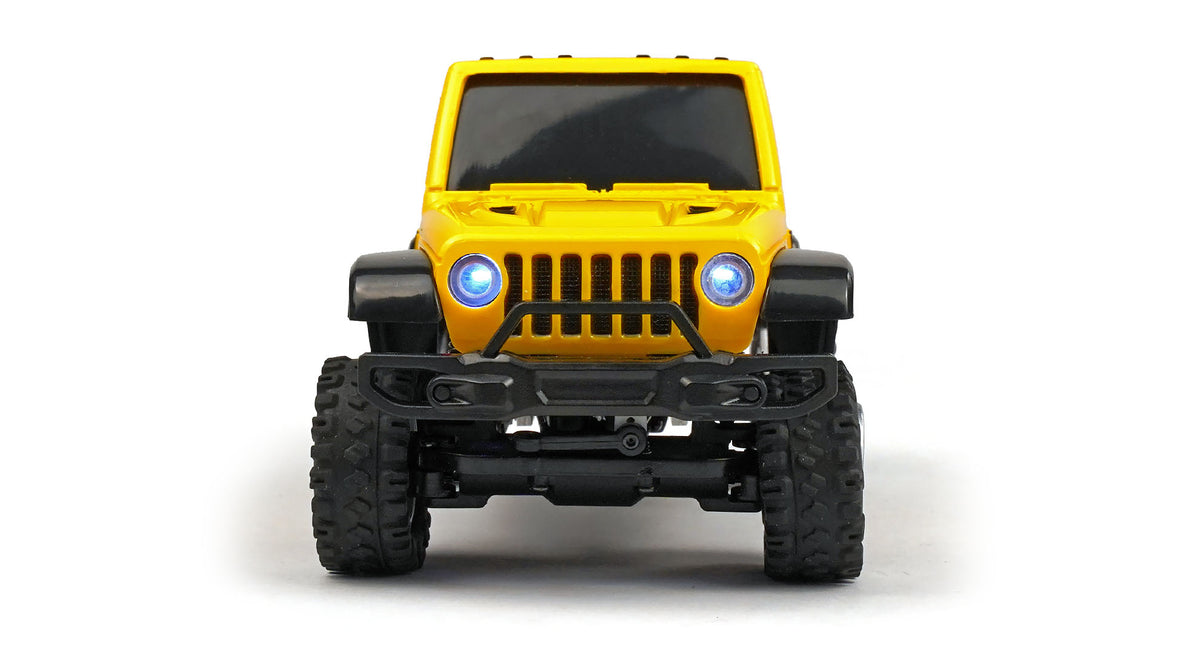 RCG Racing Micro RC 1/36 Rock Crawler - Yellow