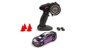 RCG Racing Micro DC 'Legends' 1/43 Drift Car - GT Purple