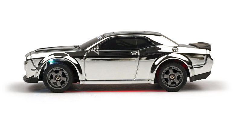 RC Geeks | RCG Racing Micro DC 'Legends' 1/43 Drift Car - Hellcat Silver