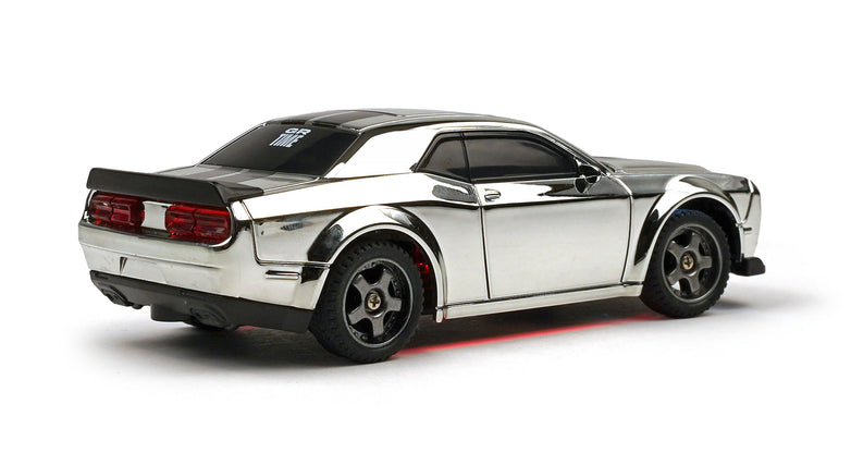 RC Geeks | RCG Racing Micro DC 'Legends' 1/43 Drift Car - Hellcat Silver