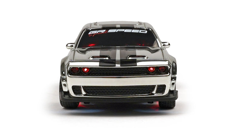 RC Geeks | RCG Racing Micro DC 'Legends' 1/43 Drift Car - Hellcat Silver