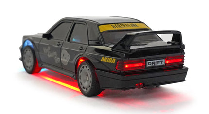 RCG Racing Micro DC 'Legends' 1/43 Drift Car - Merc DTM Black