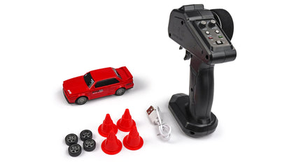 RCG Racing Micro DC 'Legends' 1/43 Drift Car - EVO30 Red