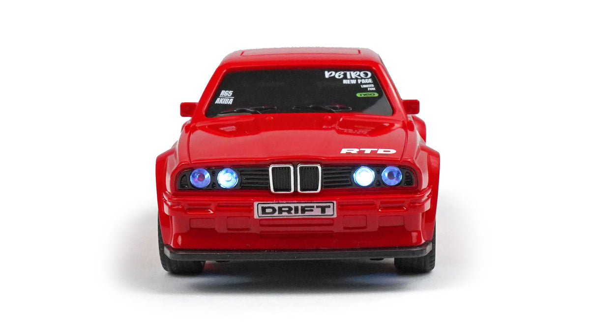 RCG Racing Micro DC 'Legends' 1/43 Drift Car - EVO30 Red