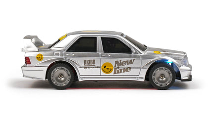 RC Geeks | RCG Racing Micro DC 'Legends' 1/43 Drift Car - Merc DTM Silver