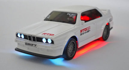 RCG Racing Micro DC 'Legends' 1/43 Drift Car - EVO30 White