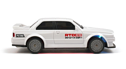 RCG Racing Micro DC 'Legends' 1/43 Drift Car - EVO30 White