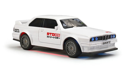 RCG Racing Micro DC 'Legends' 1/43 Drift Car - EVO30 White