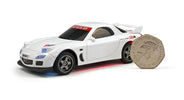 RCG Racing Micro DC 'Legends' 1/43 Drift Car - JDM R7 White