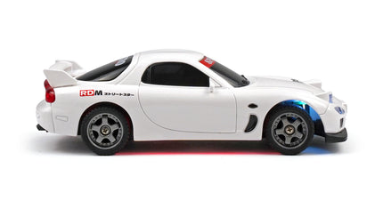 RCG Racing Micro DC 'Legends' 1/43 Drift Car - JDM R7 White