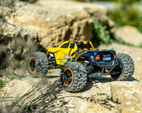 RCG Racing MT-One 1/16 Brushless Monster Truck - Yellow slide 6