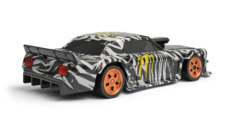 RC Geeks | RCG Racing Micro DC 1/43 Drift Car - Muscle Black/White