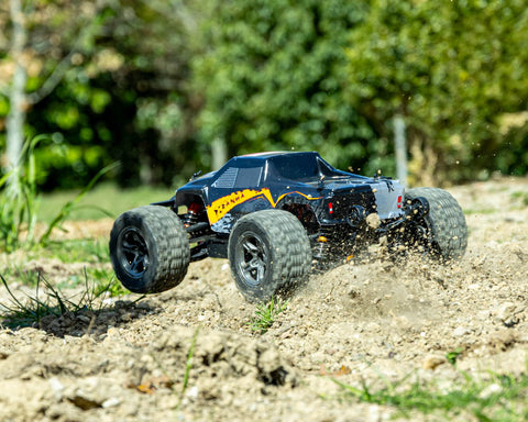 RCG Racing MT 1/10 Brushless Monster Truck - Piranha Red slide 6