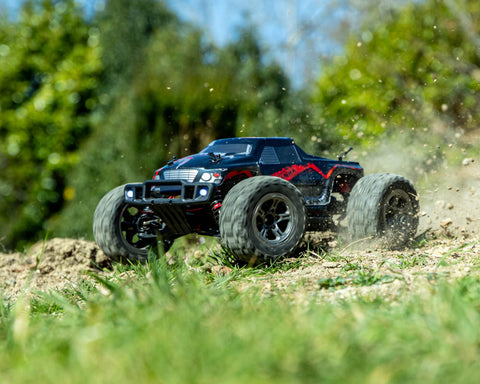 RCG Racing MT 1/10 Brushless Monster Truck - Piranha Red slide 5