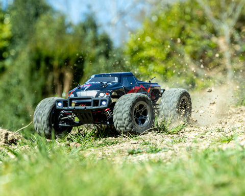 RCG Racing MT 1/10 Brushless Monster Truck - Piranha Red slide 7