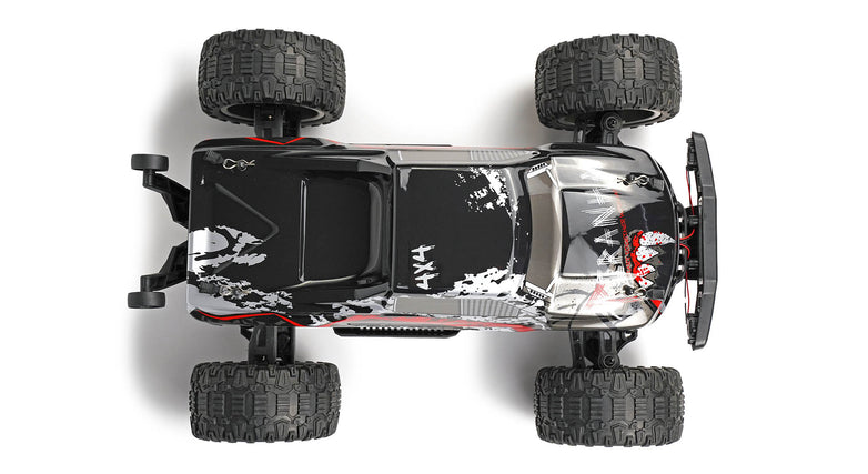 RC Geeks | RCG Racing 10-Series 1/10 Brushed Monster Truck - Piranha Red