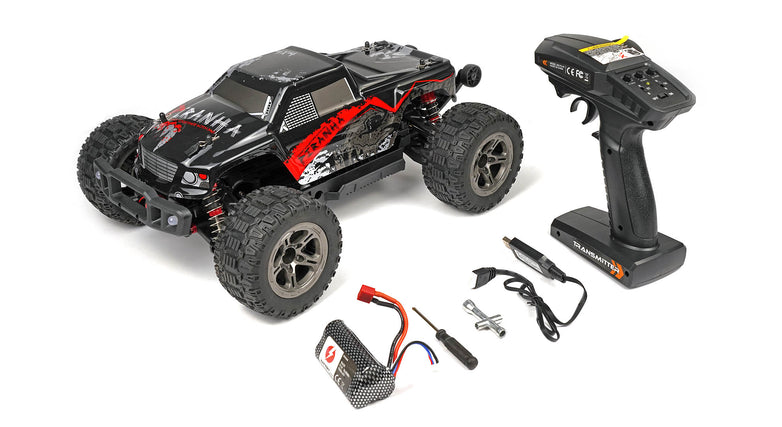 RC Geeks | RCG Racing 10-Series 1/10 Brushless Monster Truck - Piranha Red