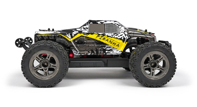 RC Geeks | RCG Racing 10-Series 1/10 Brushed Monster Truck - Piranha Yellow