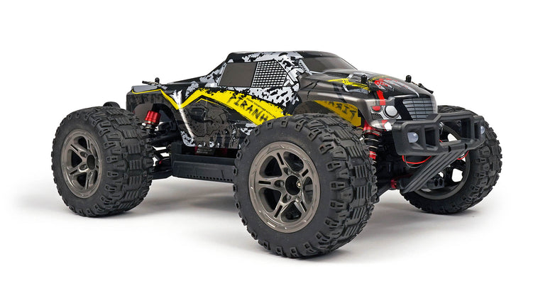 RC Geeks | RCG Racing 10-Series 1/10 Brushed Monster Truck - Piranha Yellow